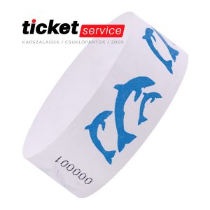 delfines tyvek karszalag