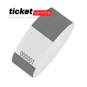 ezüst tyvek karszalag