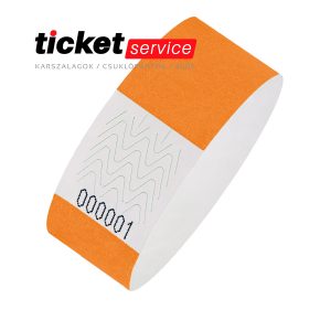 narancs tyvek karszalag