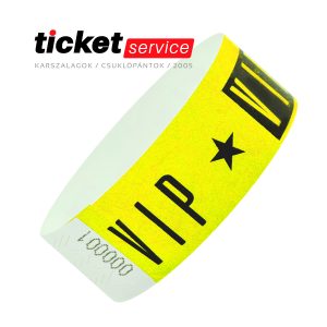 vip citrom tyvek karszalag